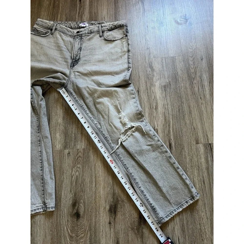 Anthropologie Good American Jeans Women Size 15 Distressed